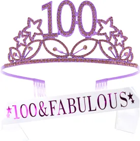 100th Birthday, 100th Birthday Decorations for women, 100th Birthday Gifts for Women