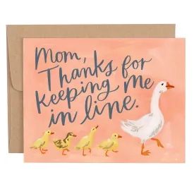 1canoe2 | One Canoe Two Paper Co. - Mother's Day Duck Greeting Card