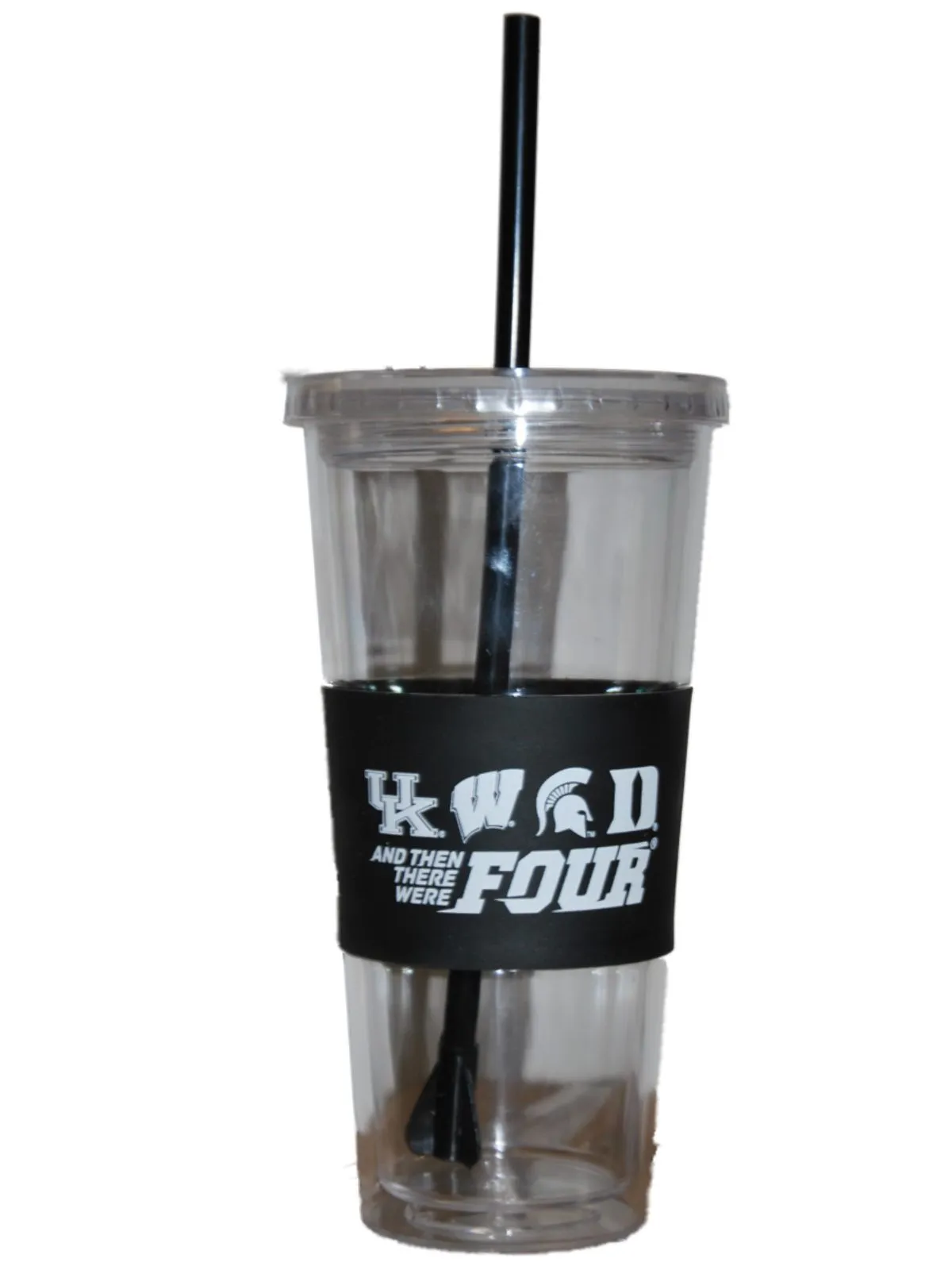 2015 Final Four Indianapolis Boelter Brand 4 Team Clear 22 oz Straw Tumbler