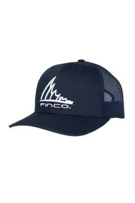 3D Trucker Hat in Navy