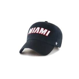 '47 Brand Miami HEAT Script Cleanup Hat