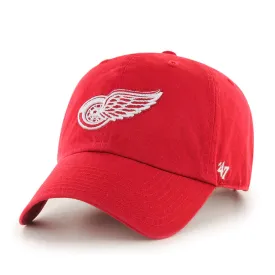 47 Brand NHL Clean Up Adjustable Hat - Detroit Red Wings