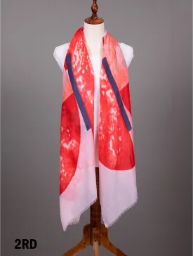 Accessories, SF17126 Stripe & Galaxy Fashion Scarf