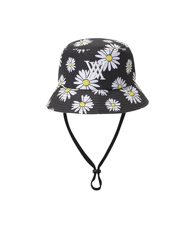 ANEW Daisy Series Bucket Hat - Black