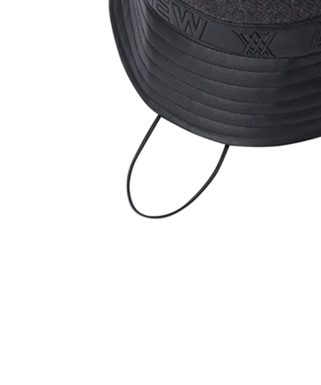 ANEW Mixed Wool Bucket Hat - Black