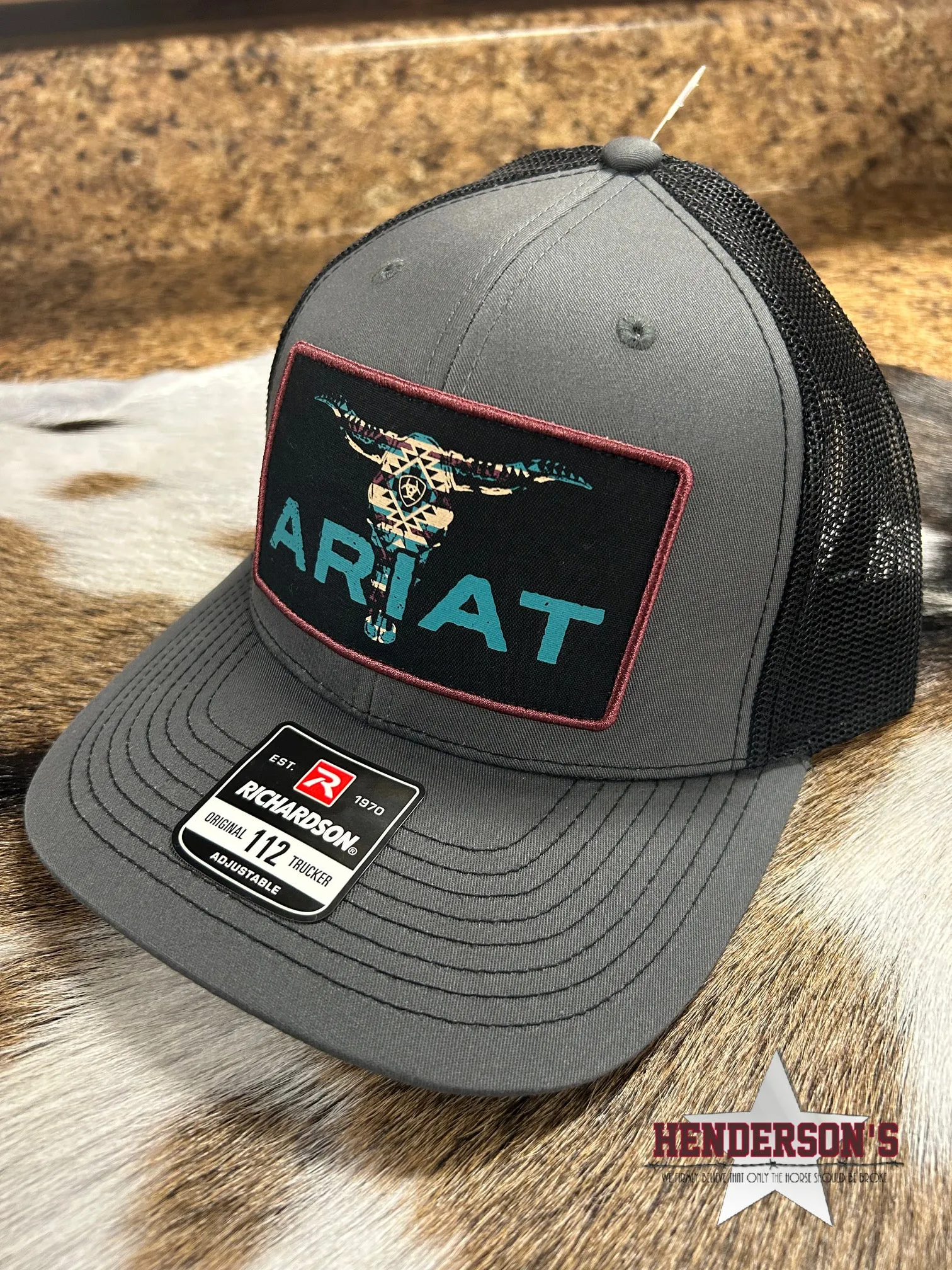 Ariat Ball Cap ~ Longhorn