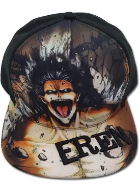 Attack On Titan Manga - Eren Yeager Titan Mode Fitted Cap