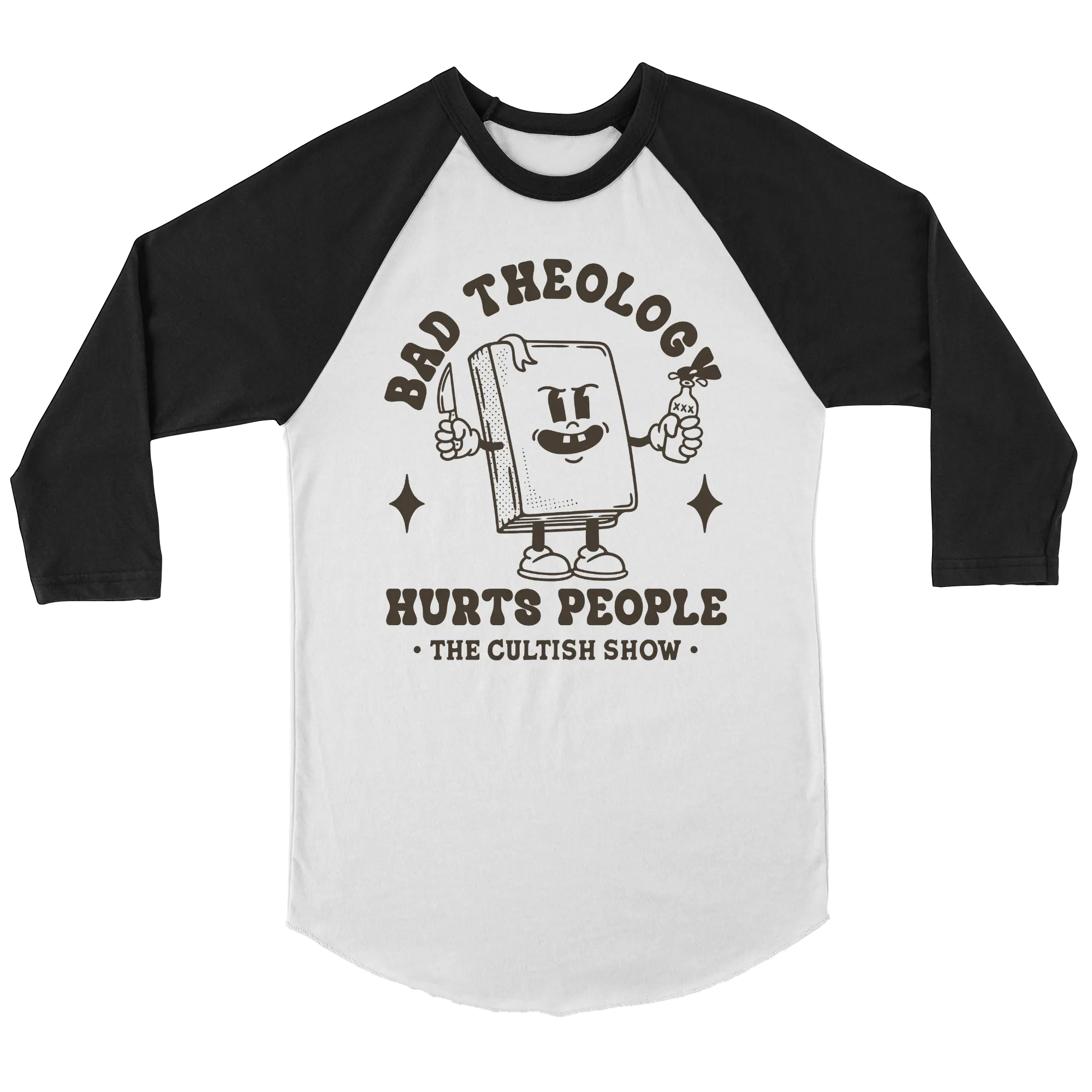 Bad Theology Hurts People -The Cultish Show- Outline | Baseball Jersey