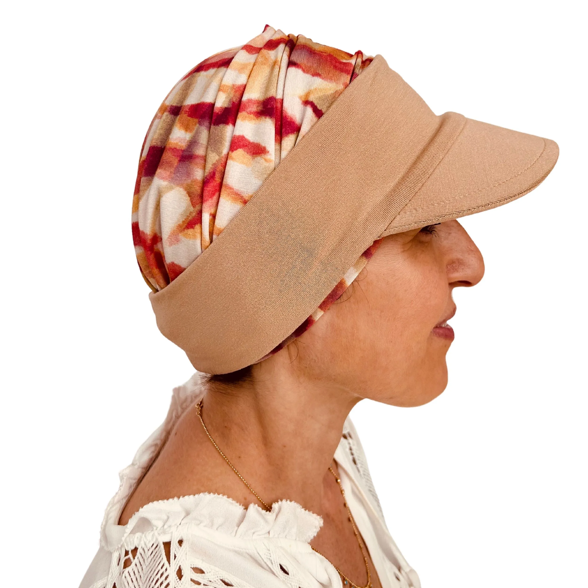 Bamboo Summer Visor Cap