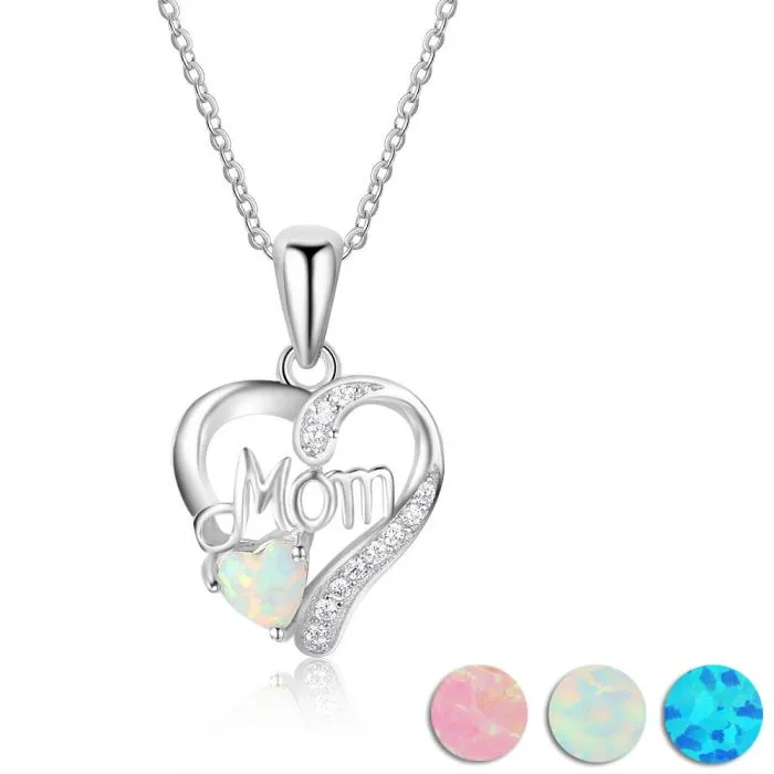 Best Mothers Day Gift- Opal Necklace For Mom