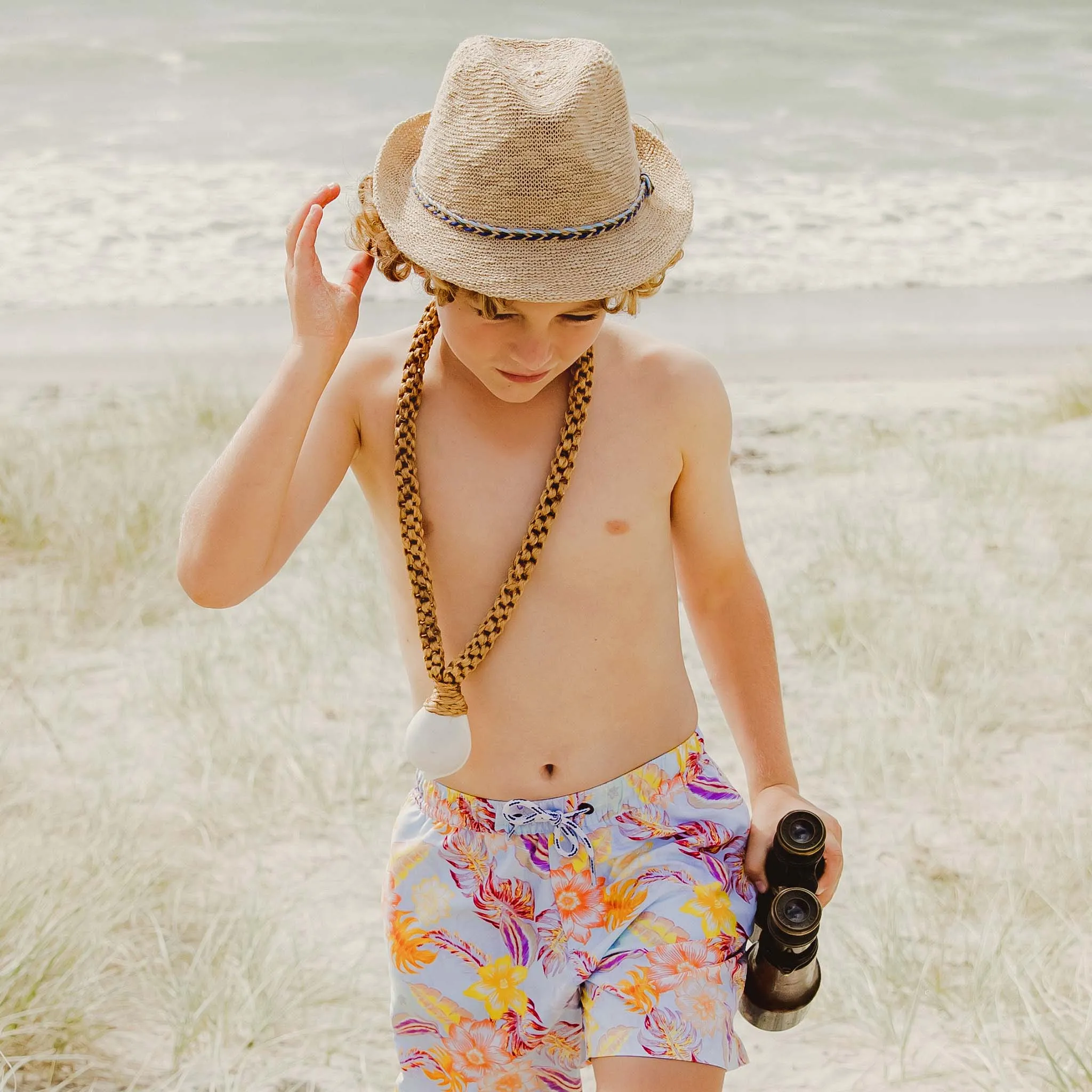 Boys Braid Fedora