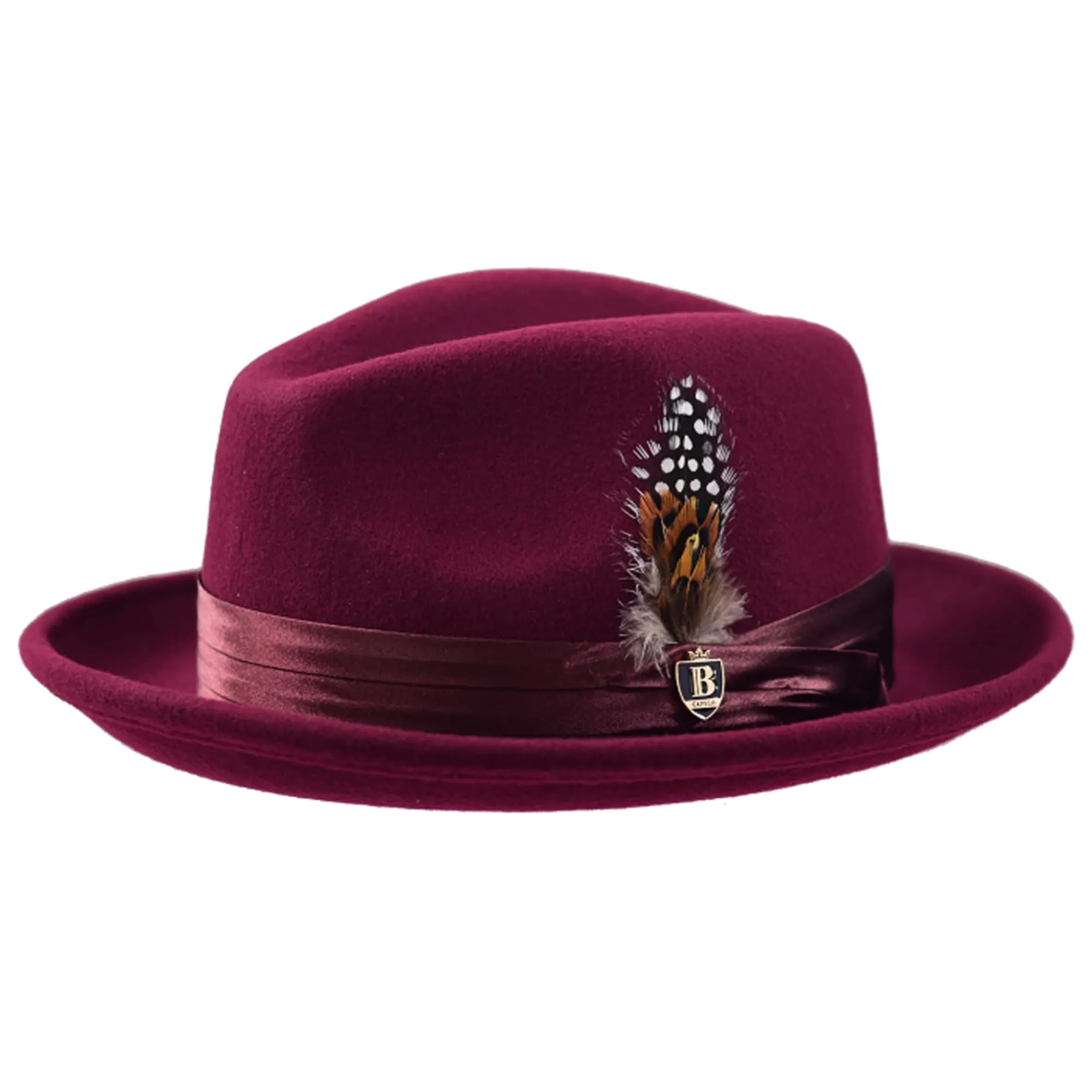 Bruno Capelo Giovani Crushable Wool Fedora