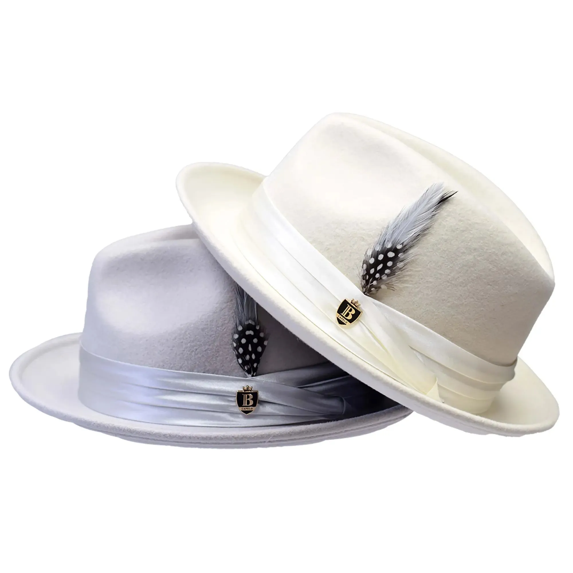 Bruno Capelo Giovani Crushable Wool Fedora