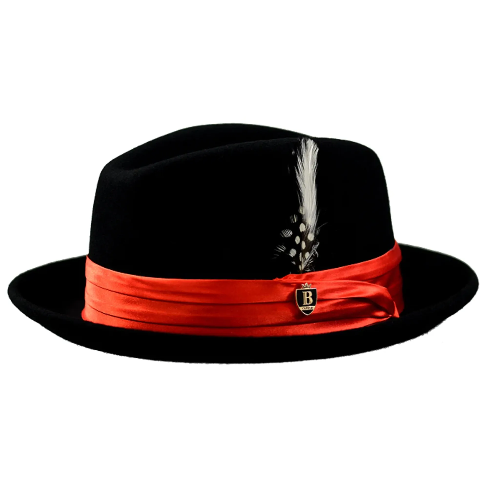 Bruno Capelo Giovani Crushable Wool Fedora