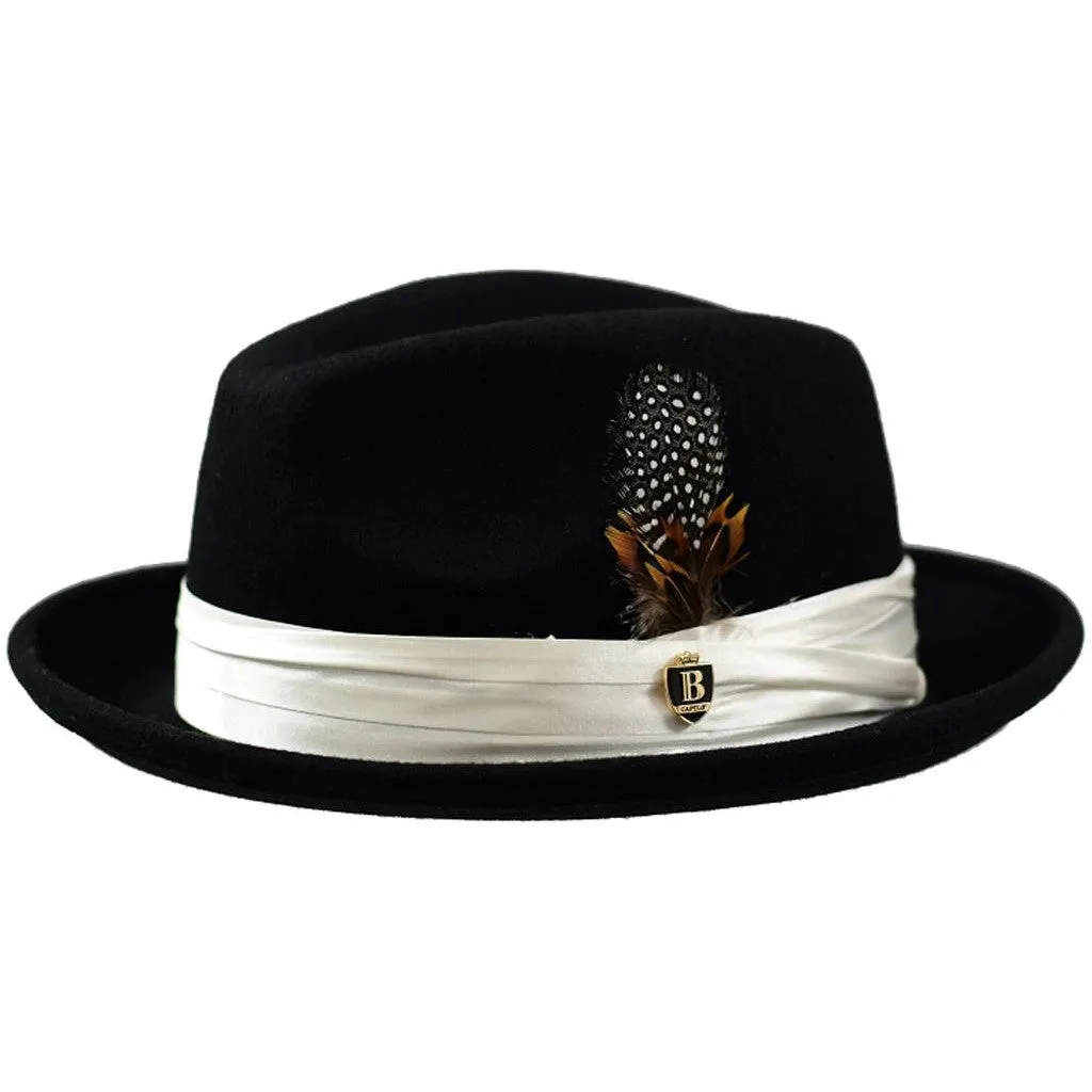 Bruno Capelo Giovani Crushable Wool Fedora