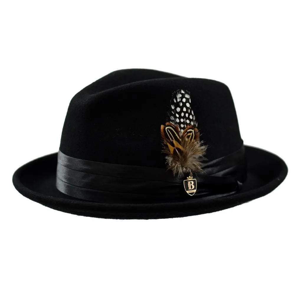 Bruno Capelo Giovani Crushable Wool Fedora