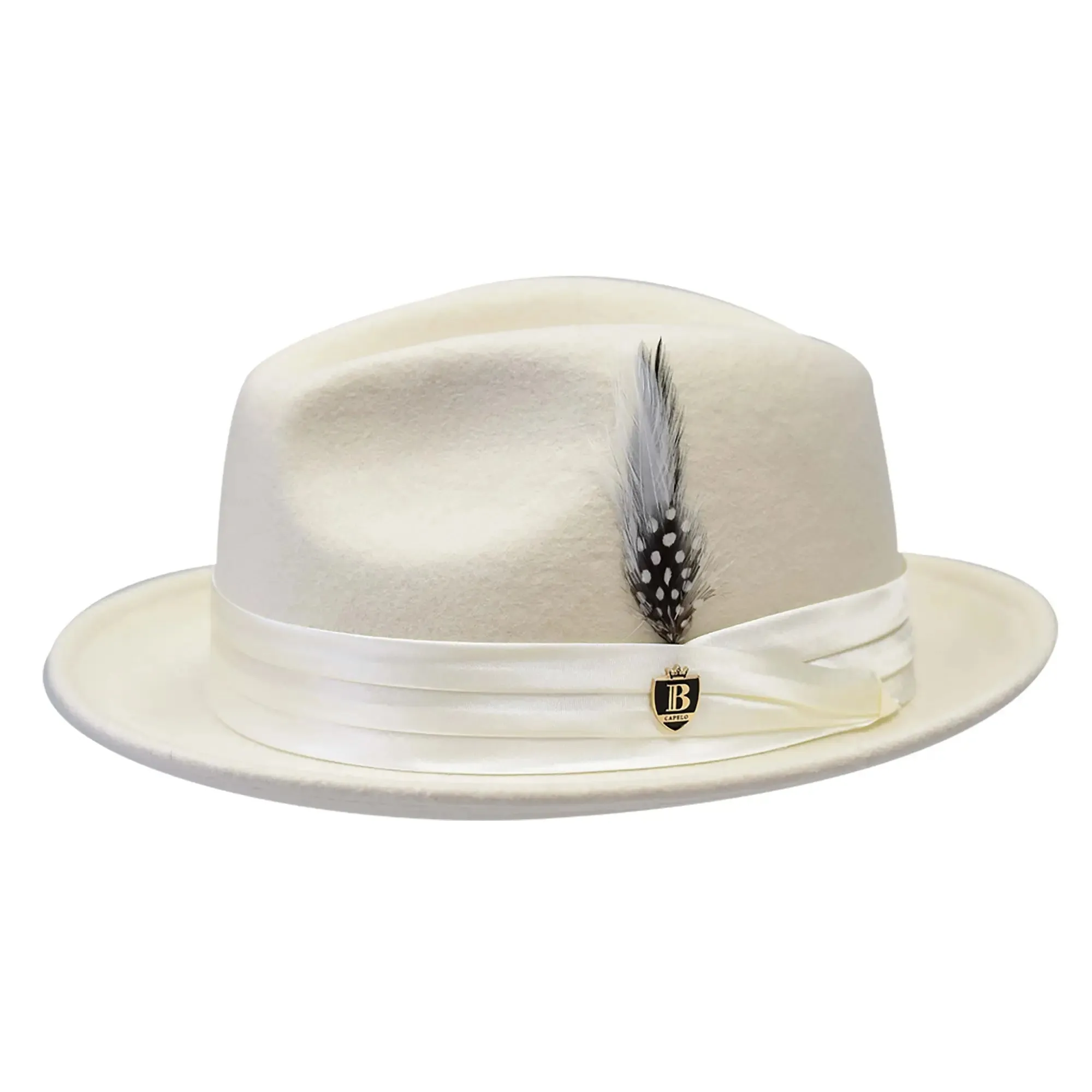 Bruno Capelo Giovani Crushable Wool Fedora