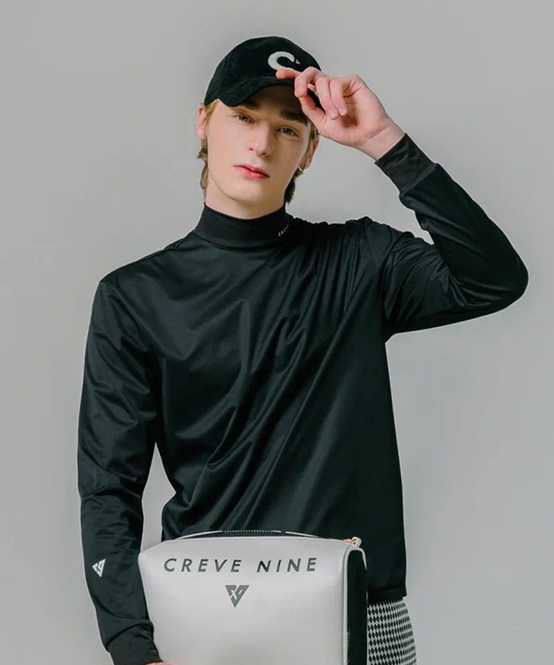 CREVE NINE: Corduroy Ball Cap - Black