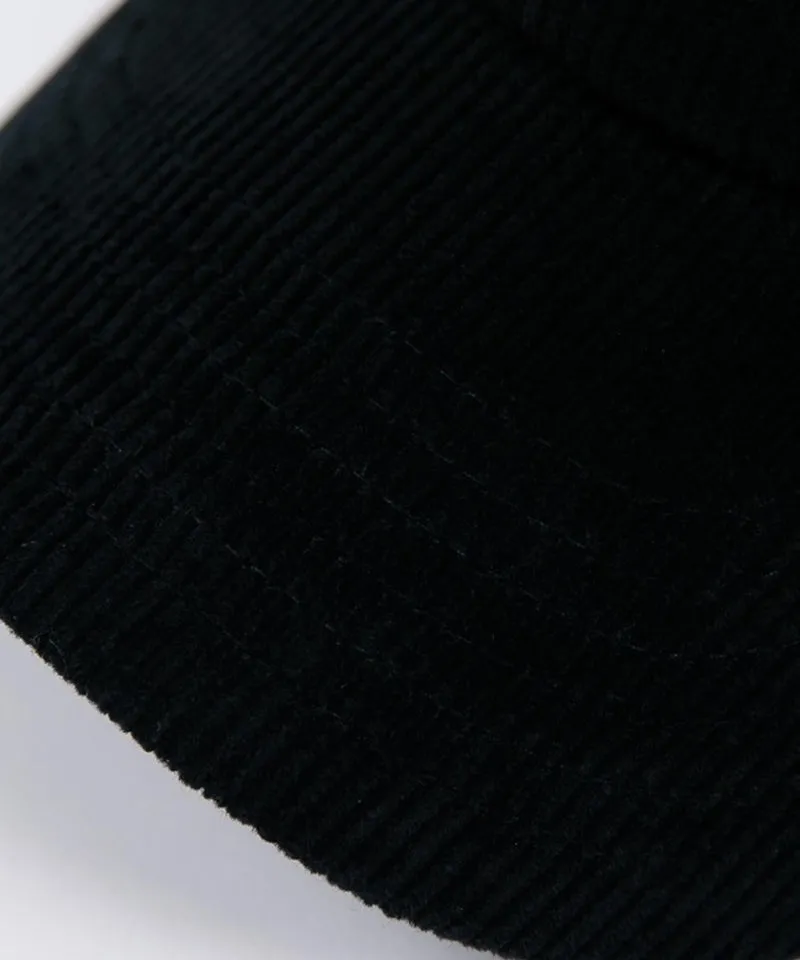 CREVE NINE: Corduroy Ball Cap - Black