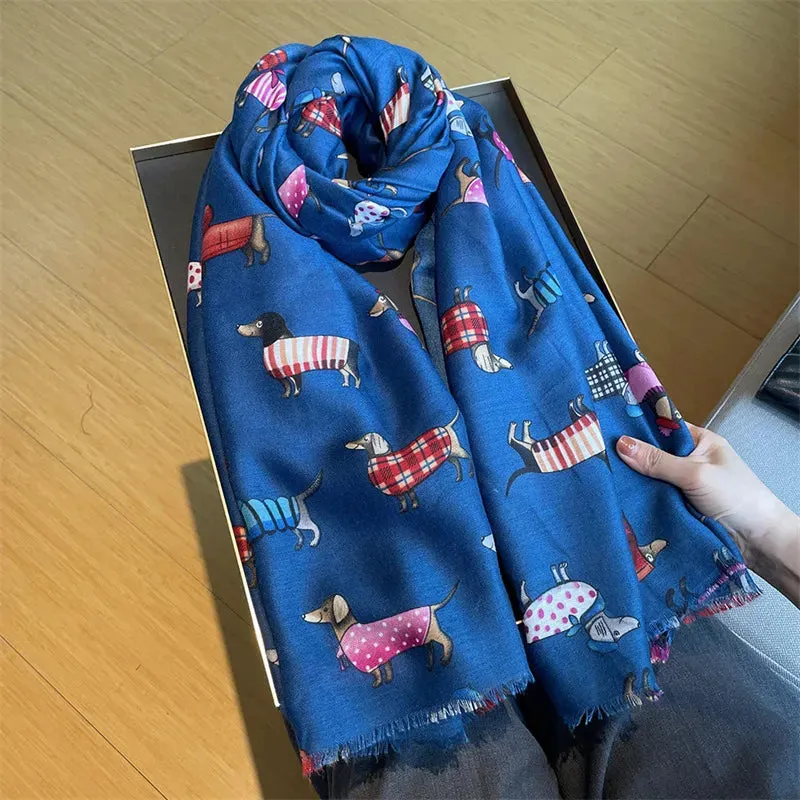 Dachshund Delight Scarf