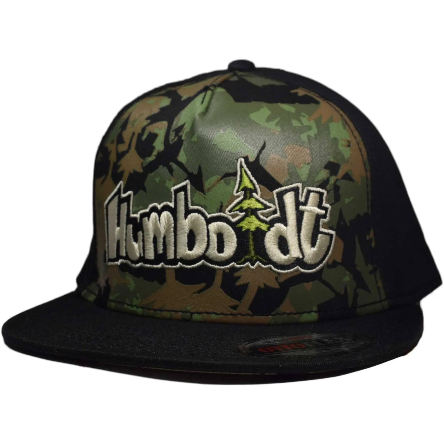 Flat Bill Wooded Stash Otto Custom Hat