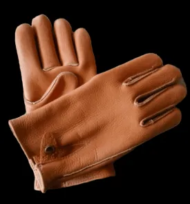 Geier Gloves 748 Heavyweight Genuine American Bison Leather Work Gloves - Premium Quality Made in USA