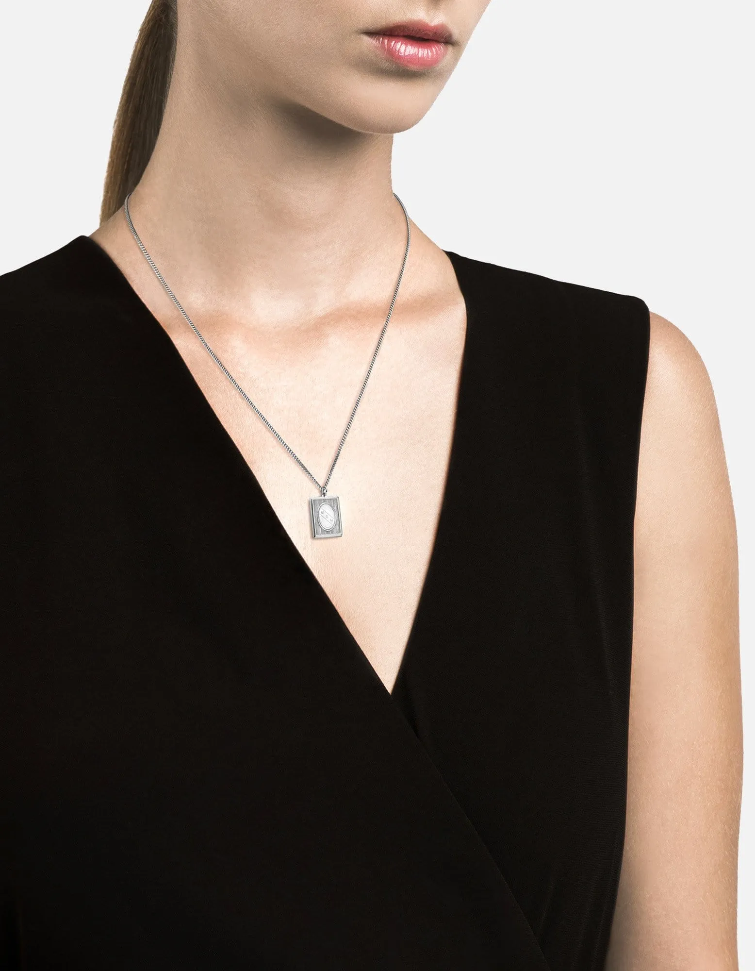 Got It From My Momma Pendant, Sterling Sliver