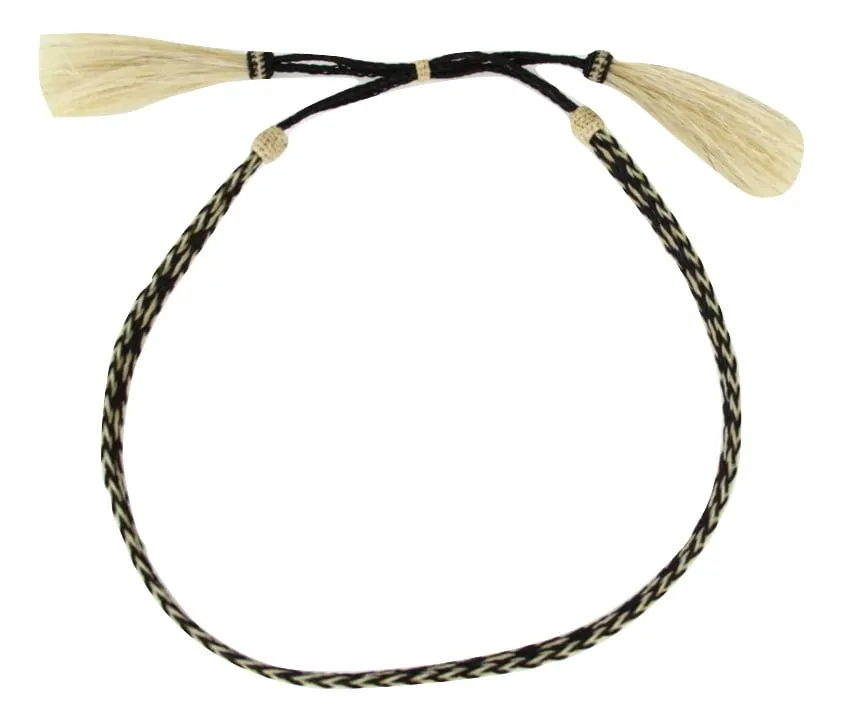 Horse Hair Hat Band 5/8" - Assorted Colours