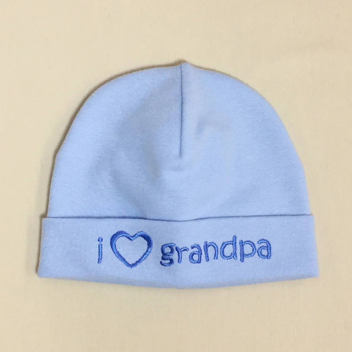 I ❤️ Grandpa Embroidered Hat