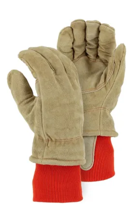 Majestic Gloves 1640 200 Gram Thinsulate Winter Lined Leather Freezer Gloves (Dozen)