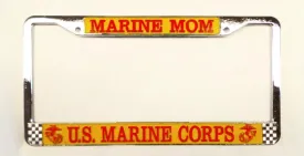 Marine Mom License Plate Frame