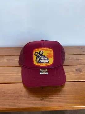 Maroon World Championship Series Hat