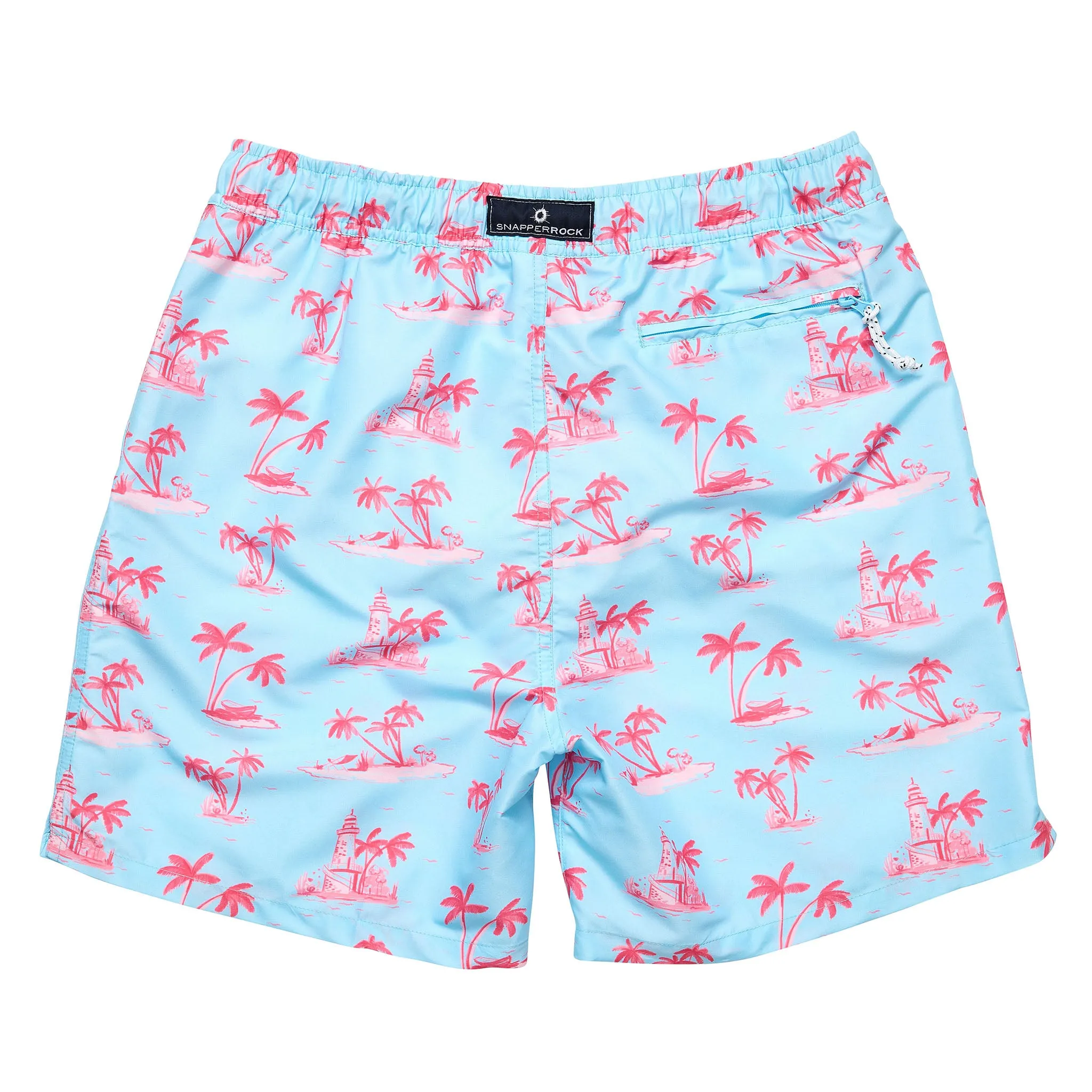 Mens Lighthouse Island Sustainable Swim Short