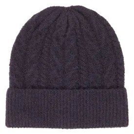 Men's Recycled Cable Knit Cuffed Beanie