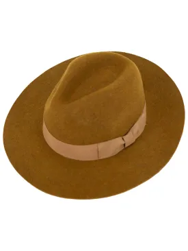 Mustard 1940s Vintage Look Women's Fedora