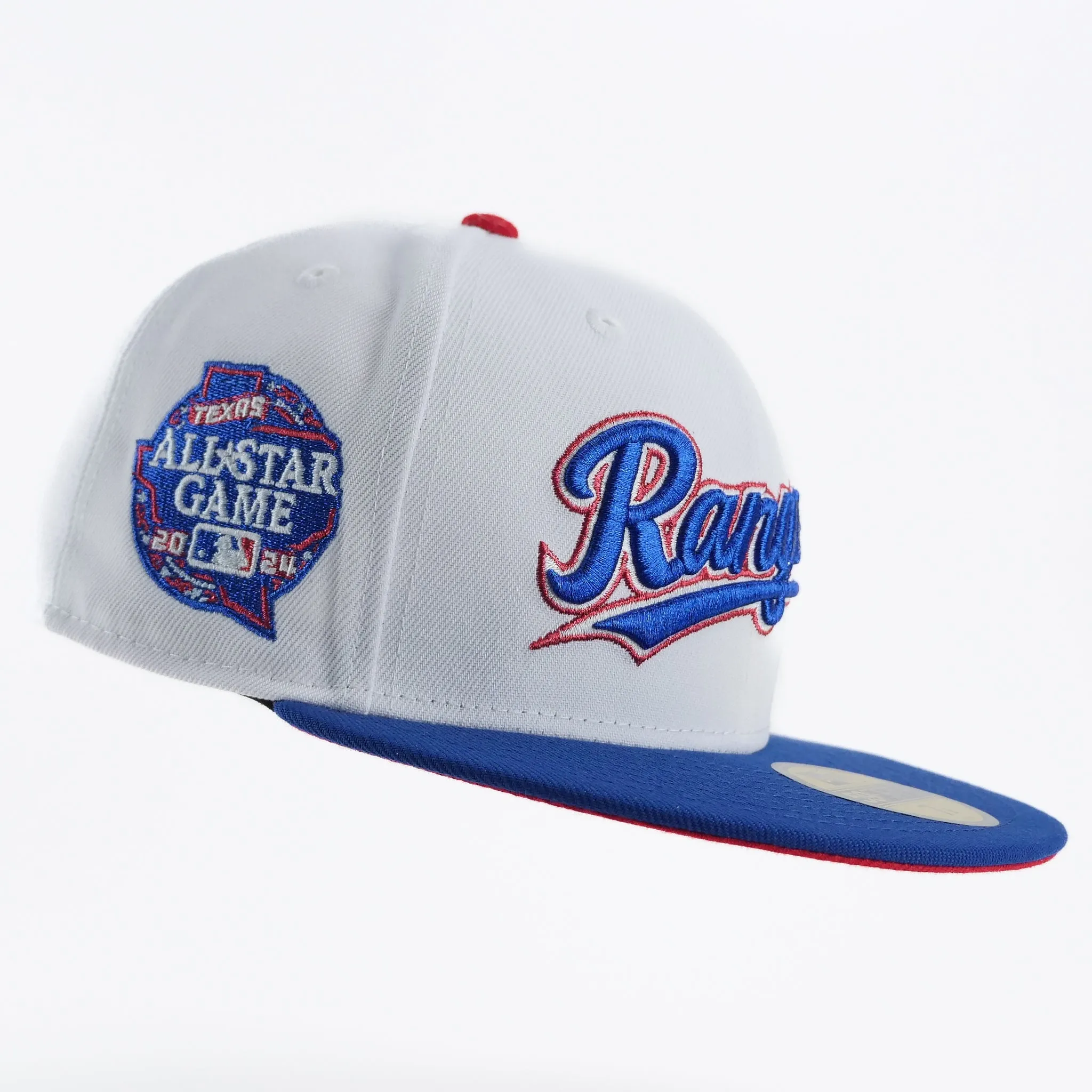 New Era Custom Exclusive Fitted 5950 Texas Rangers Metallic Thread 2024 Allstar Game Patch