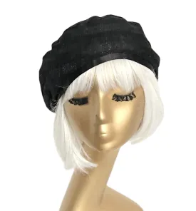 Oversized Lurex Beret