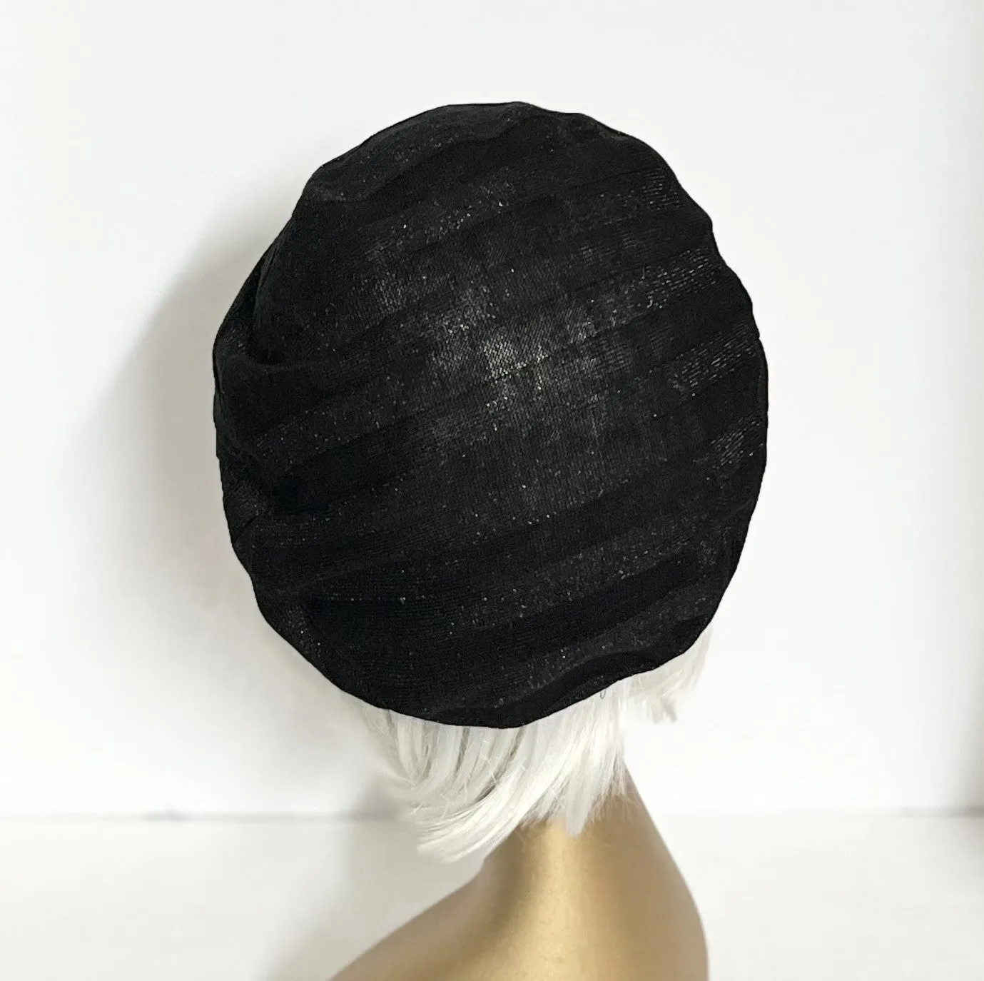 Oversized Lurex Beret