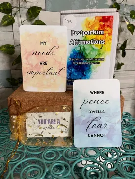 Postpartum Affirmation cards