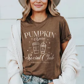 Pumpkin Spice Club Tee or Crewneck