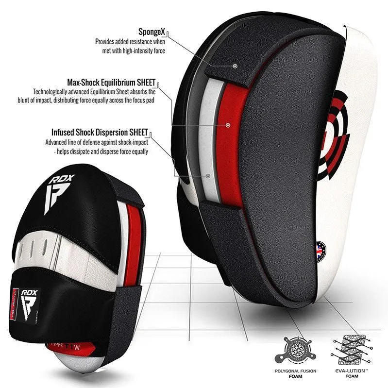 RDX 1W Boxing Gloves & Pads Set