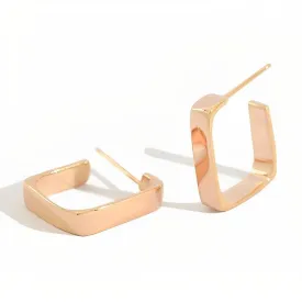 Square Hoops Earrings