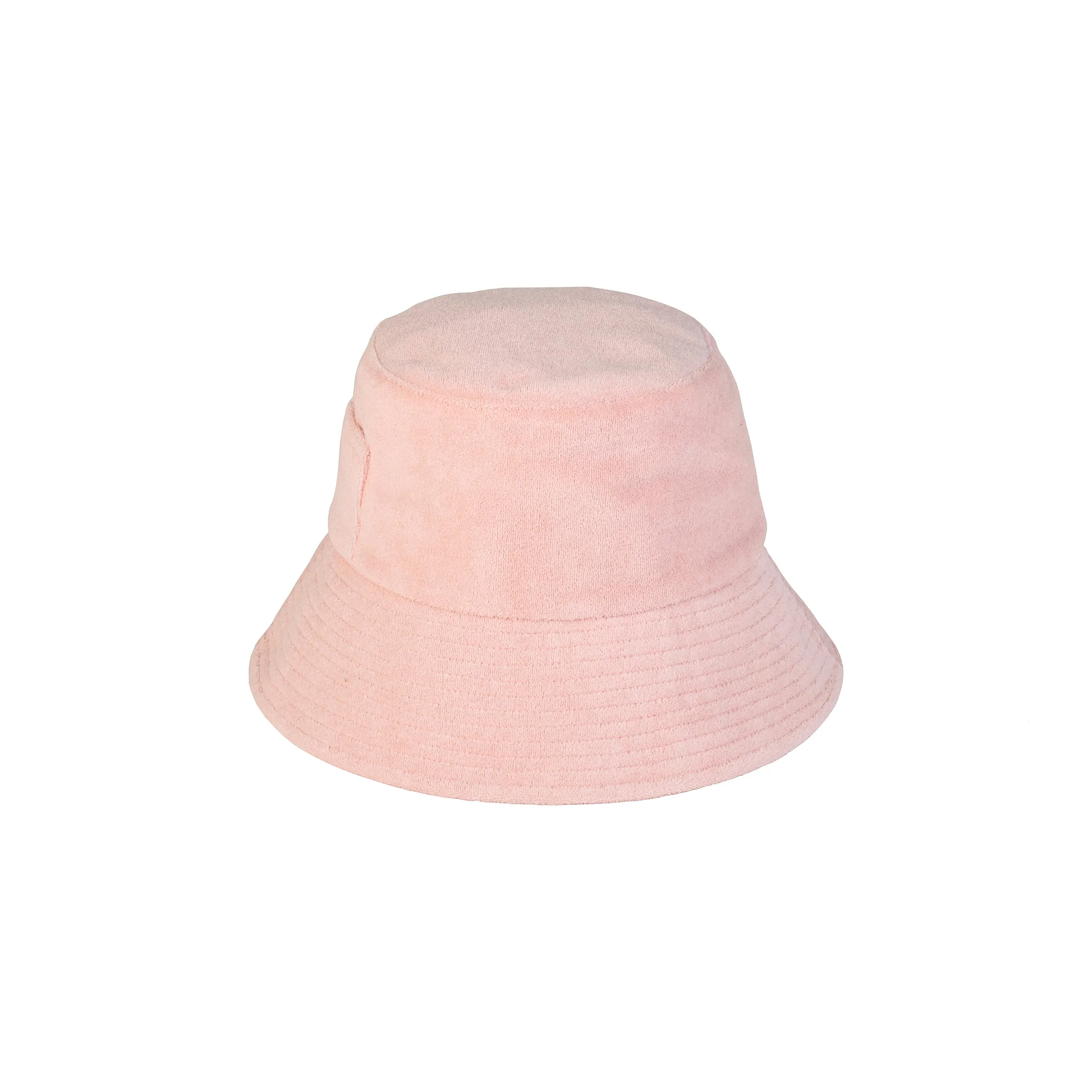 Wave Bucket - Pastel Pink Terry